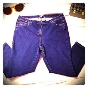 Woman Within plus size Jeans EUC